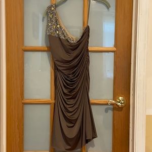 JS Boutique - One Shoulder - Jeweled Top